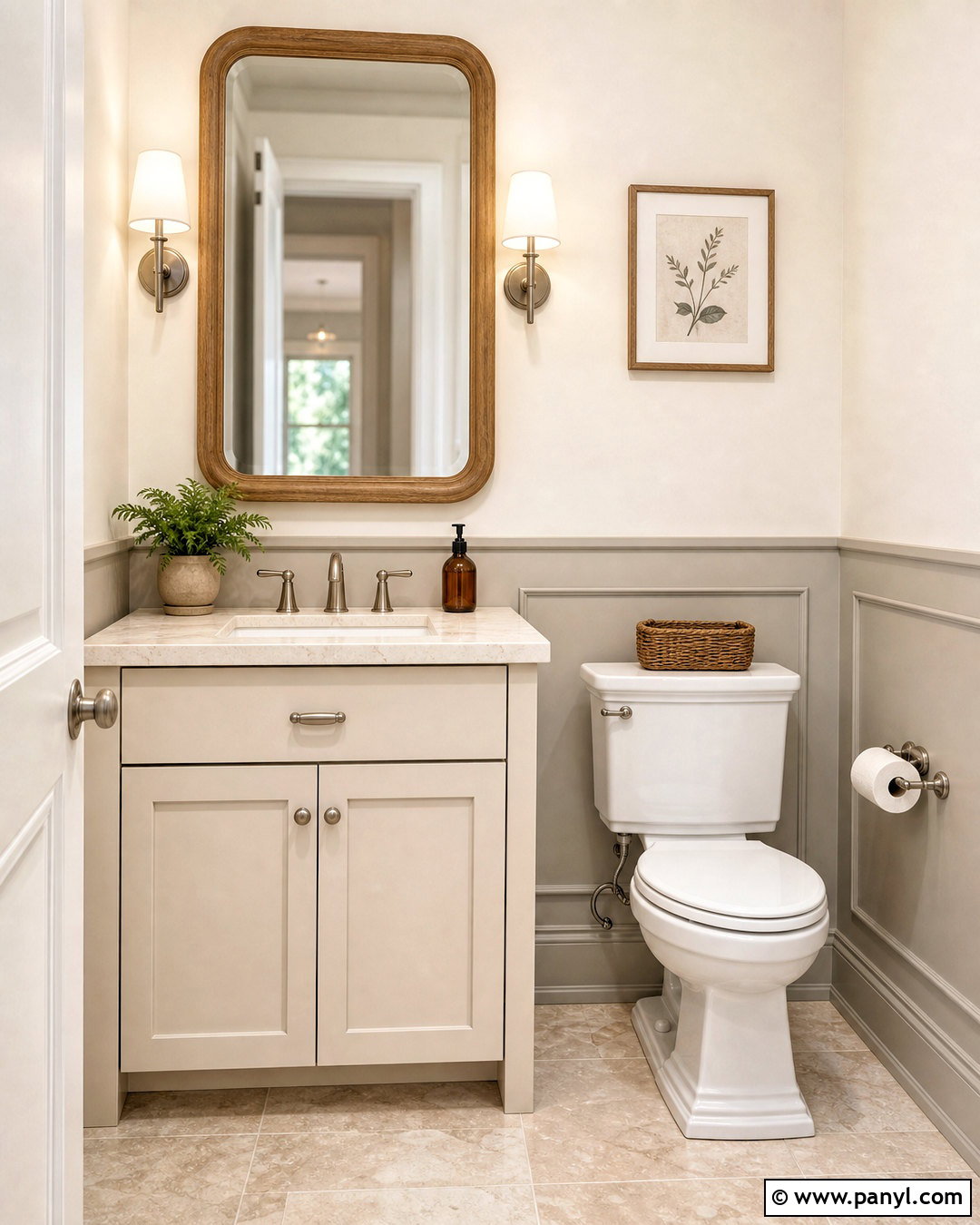 Small Toilet With Light Neutral Colors - 20 small toilet design ideas