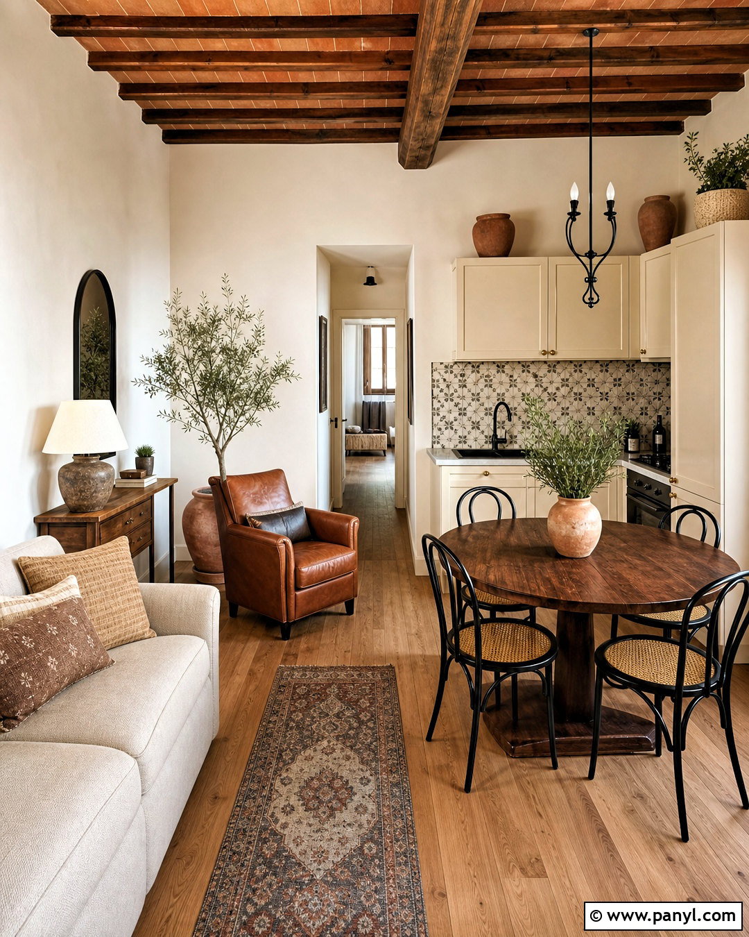 Small Tuscan Apartment - 20 tuscan style homes interior ideas