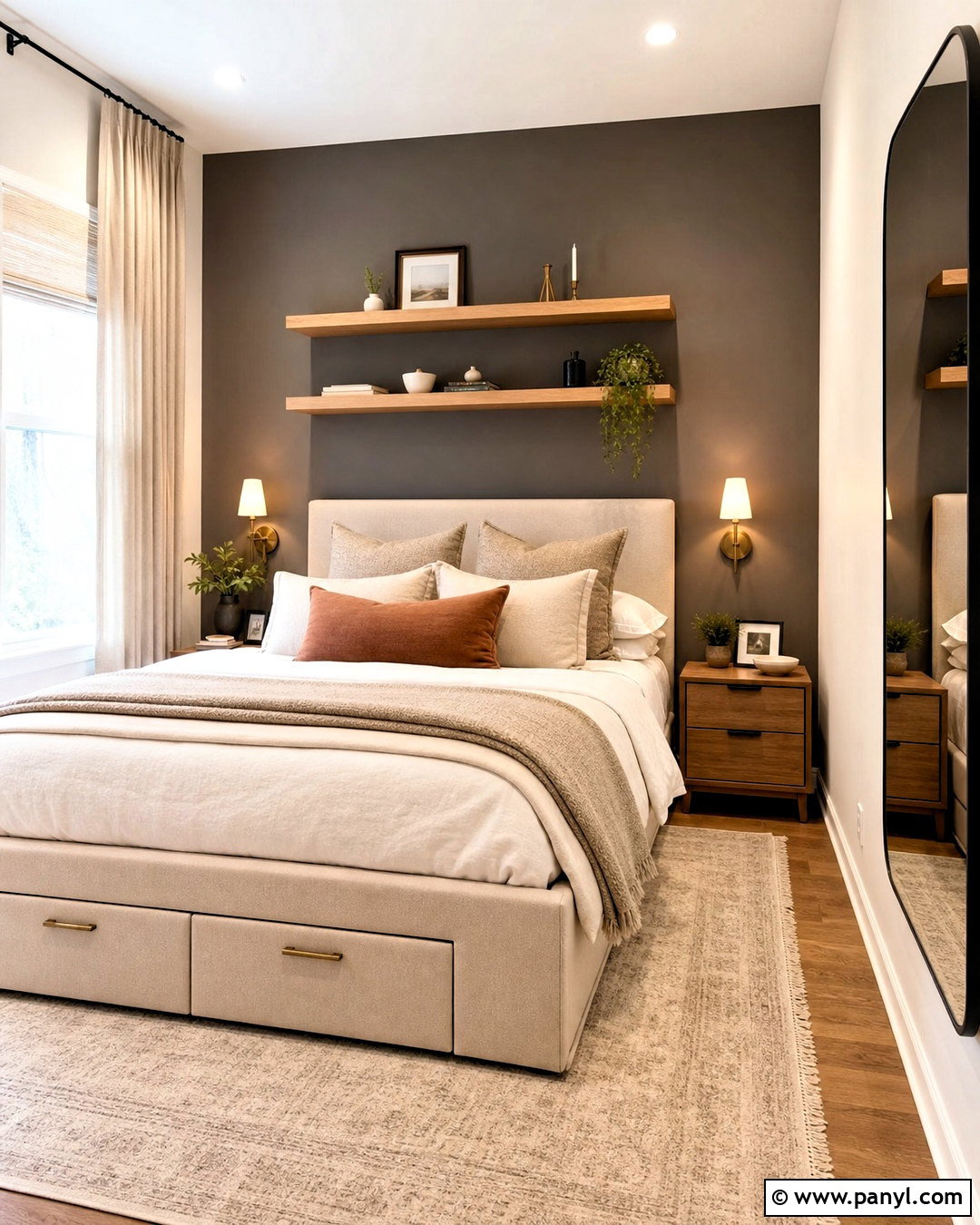 Small Urbane Bronze Bedroom - 20 urban bronze bedroom ideas