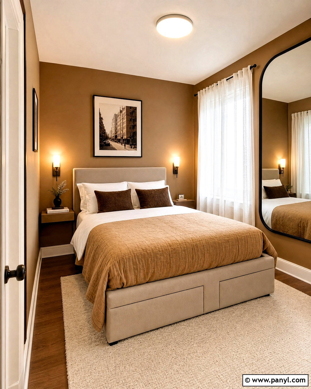 Small Warm Brown Bedroom - 20 warm brown bedroom ideas