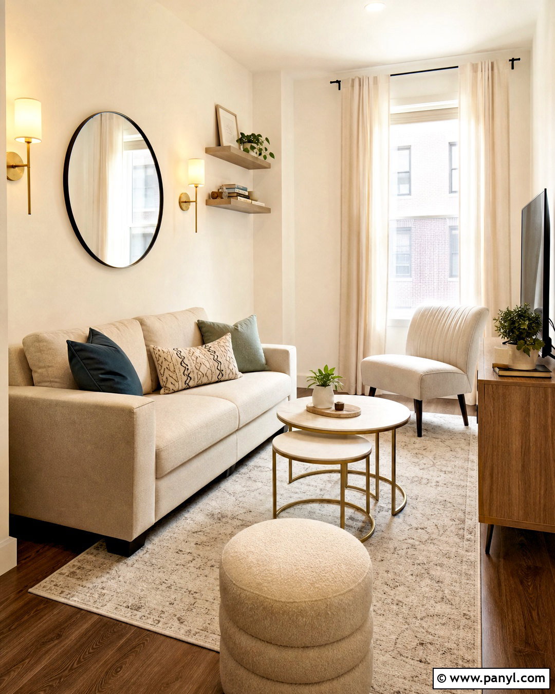 Small Warm White Living Room - 20 warm white living room ideas