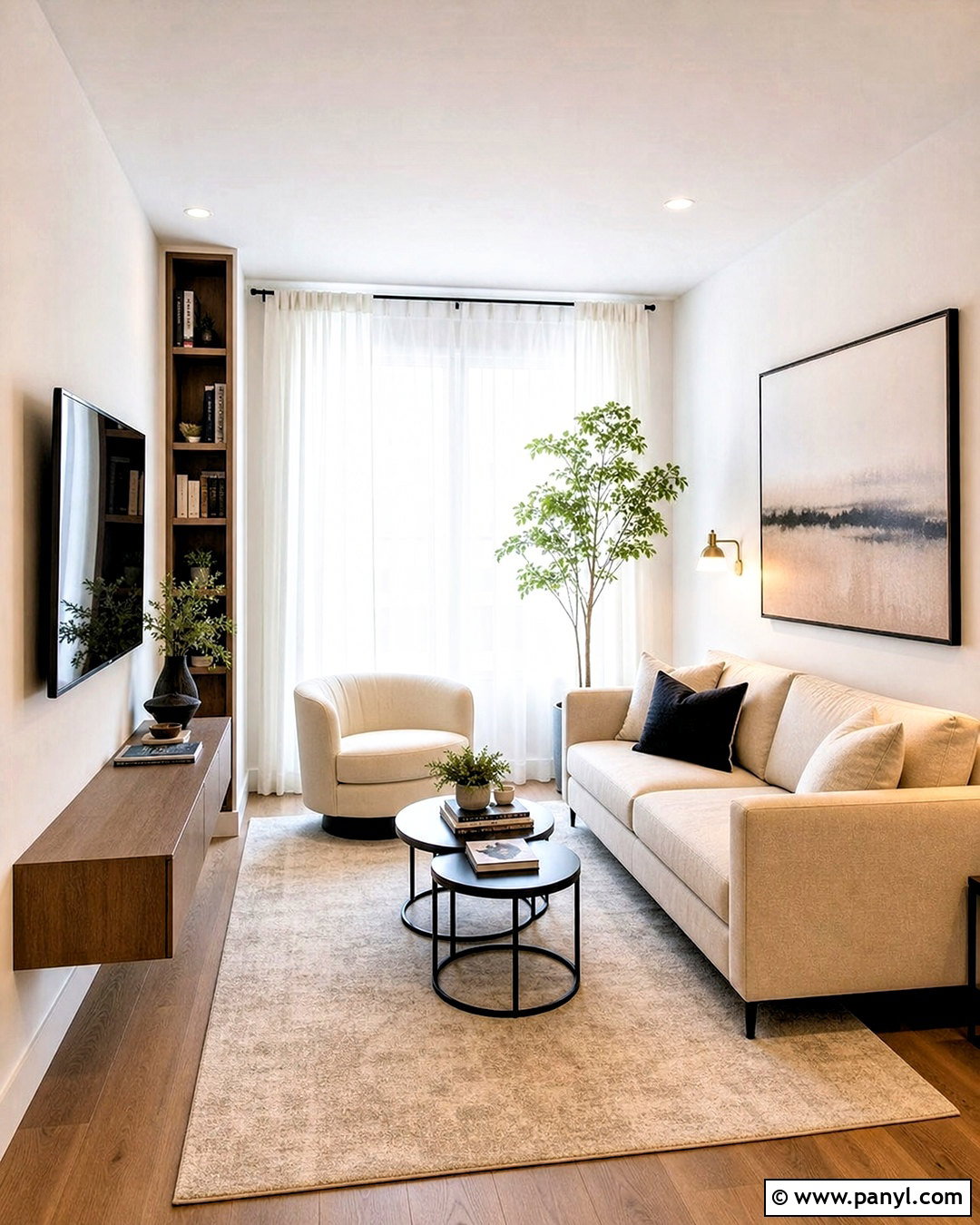Small White Wall Living Room - 20 white wall living room ideas