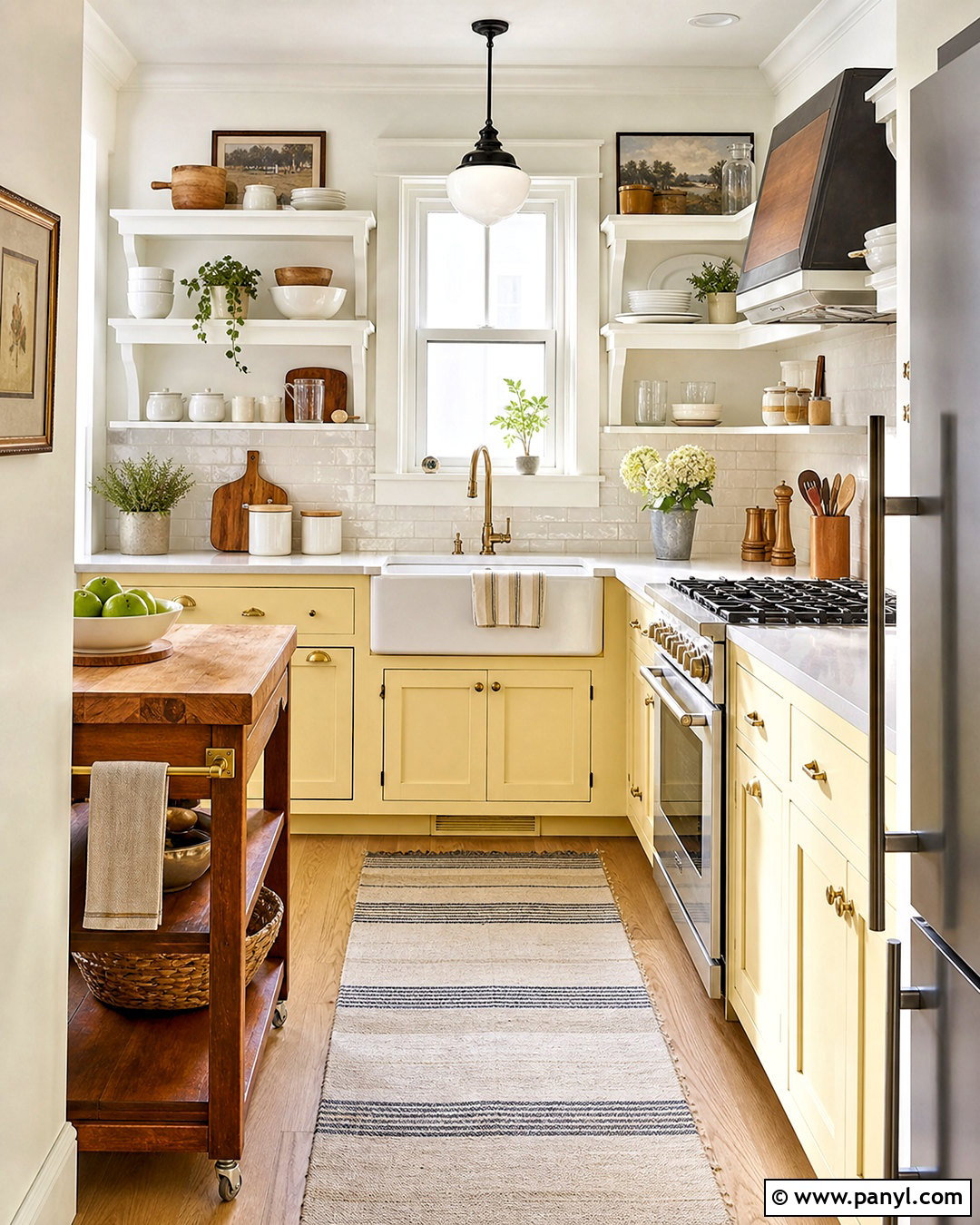 Small Yellow Farmhouse Kitchen - 20 yellow farmhouse kitchen ideas