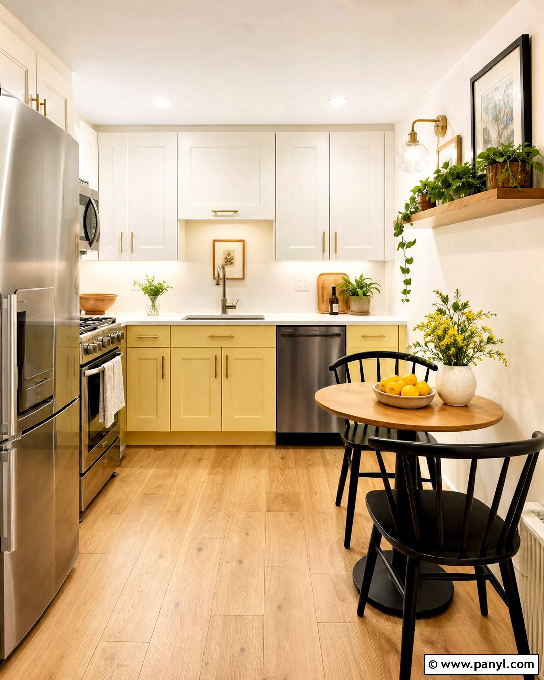 Small Yellow Kitchen - 20 yellow for kitchen ideas