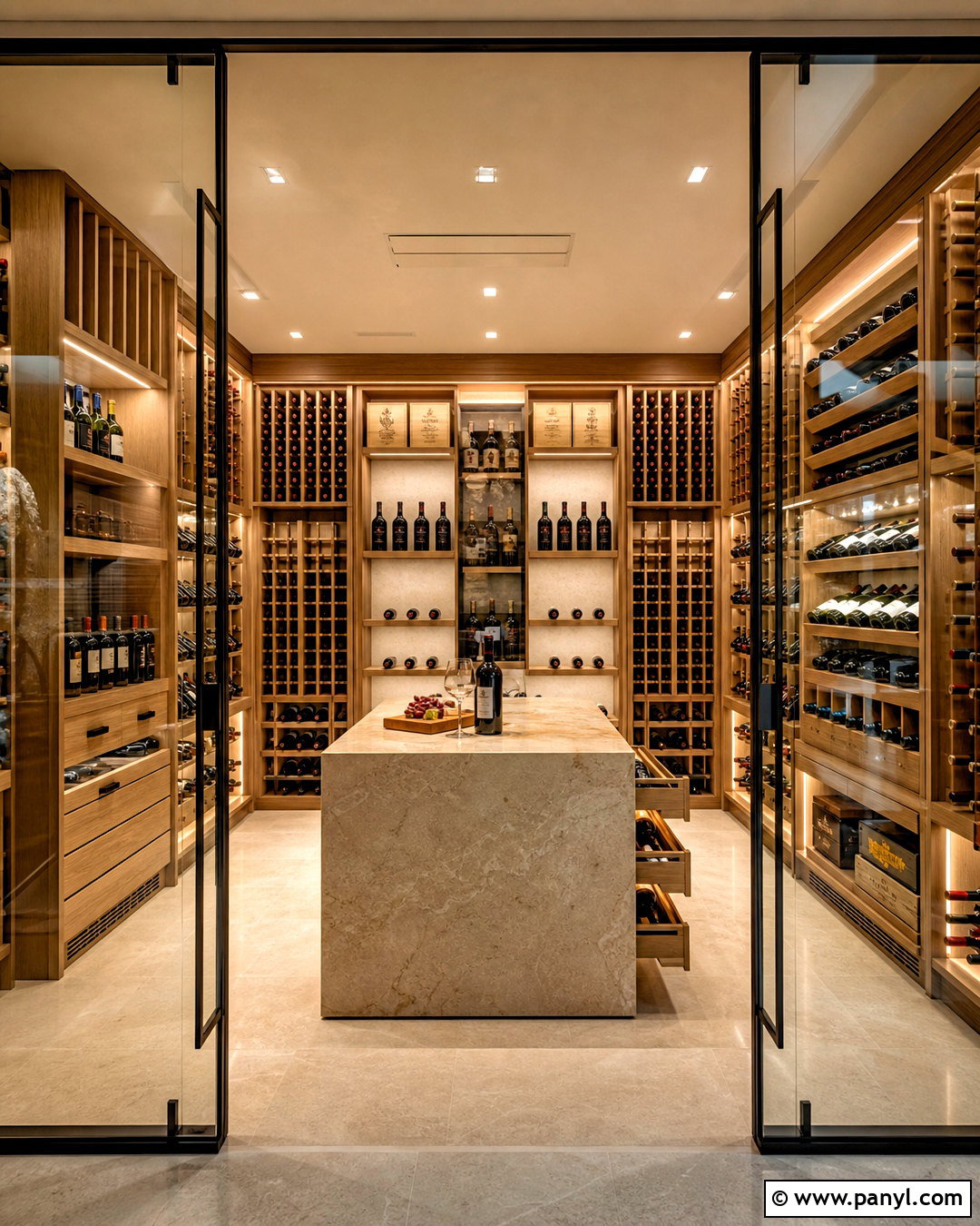 Smart Wine Cellar - 20 high end custom residential wine cellars