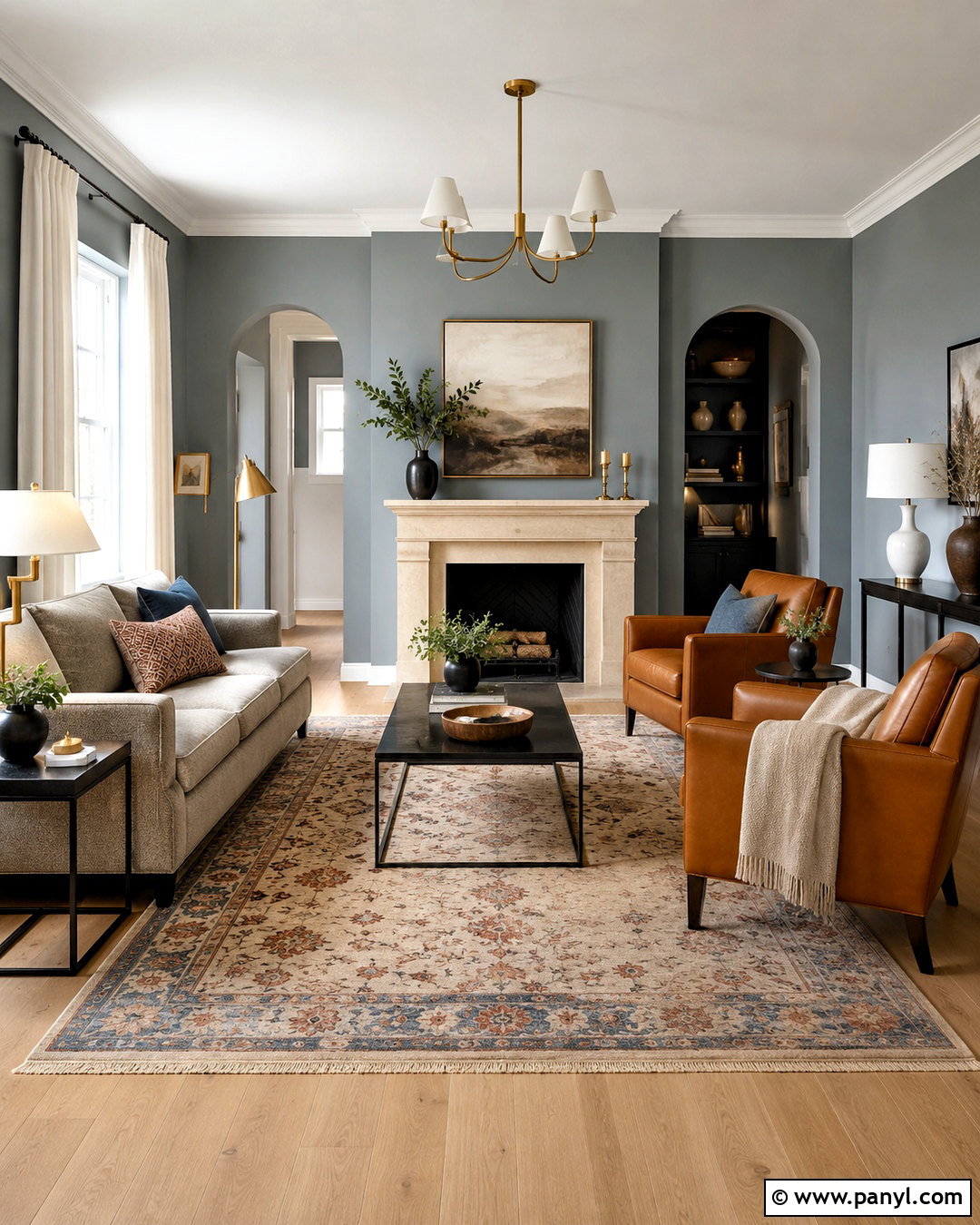 Smoke Muted Blue Paint - 20 muted blue paint colors