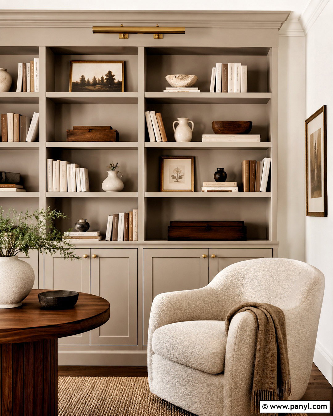Smoked Oyster Bookcase - 35 smoked oyster benjamin moore ideas
