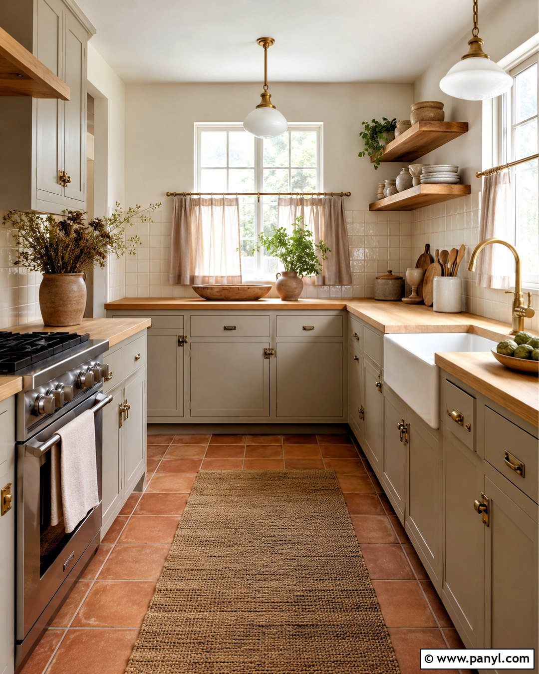 Smoked Oyster Cabinets With Wood Countertops - 35 smoked oyster benjamin moore ideas