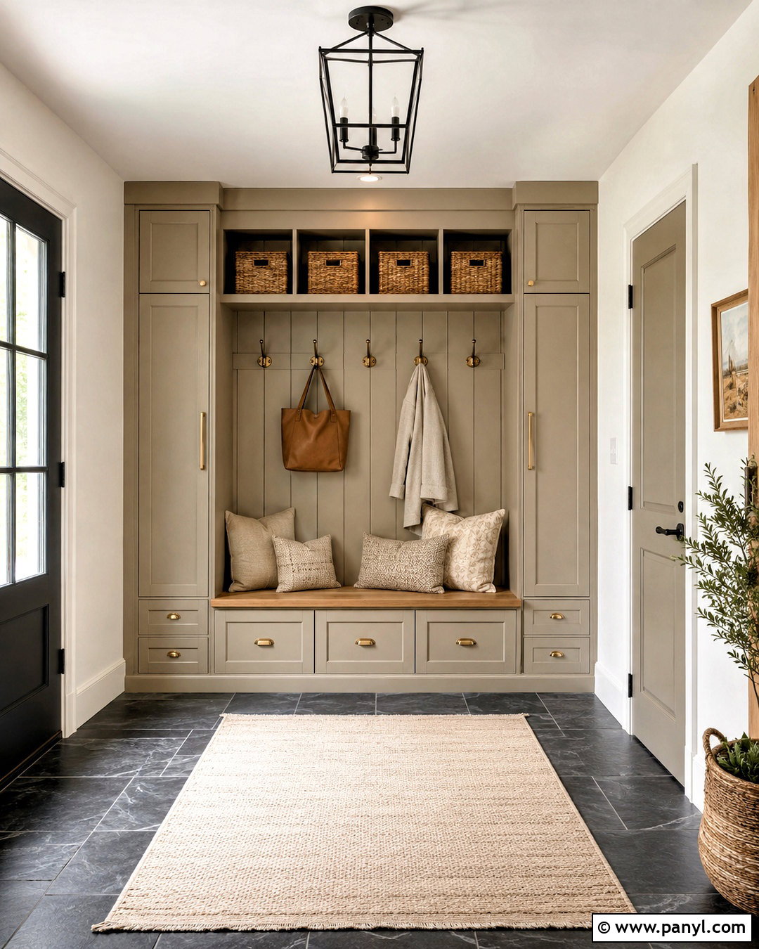 Smoked Oyster Mudroom Cabinets - 35 smoked oyster benjamin moore ideas