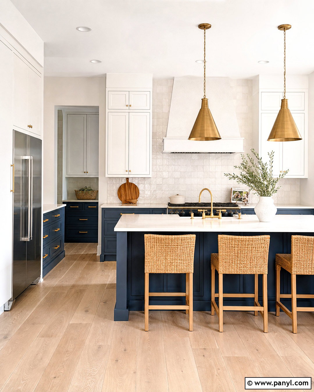 Smokey Blue Kitchen Cabinets - 20 smokey blue paint ideas