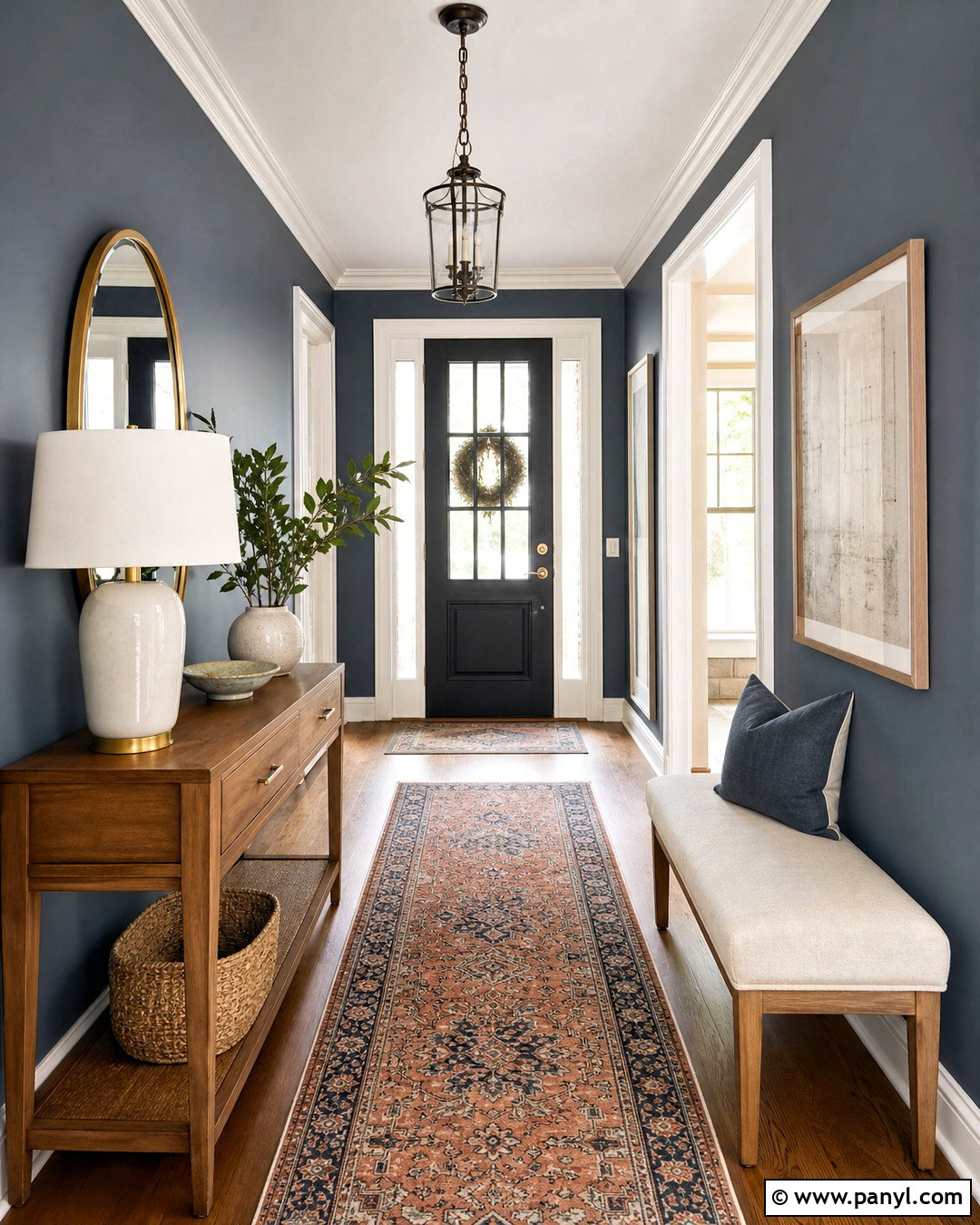 Smoky Blue Entryway - 20 sherwin williams smoky blue ideas