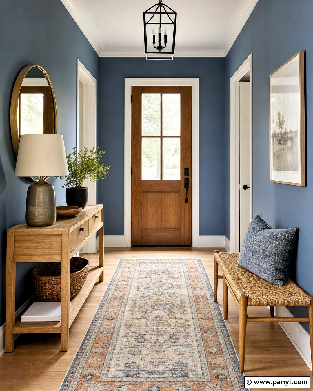 Smoky Blue Entryway - 20 smokey blue sherwin williams ideas