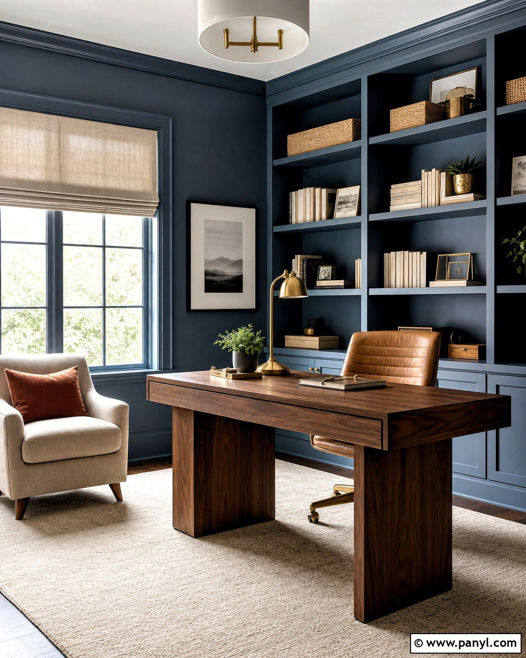 Smoky Blue Home Office - 20 sherwin williams smoky blue ideas