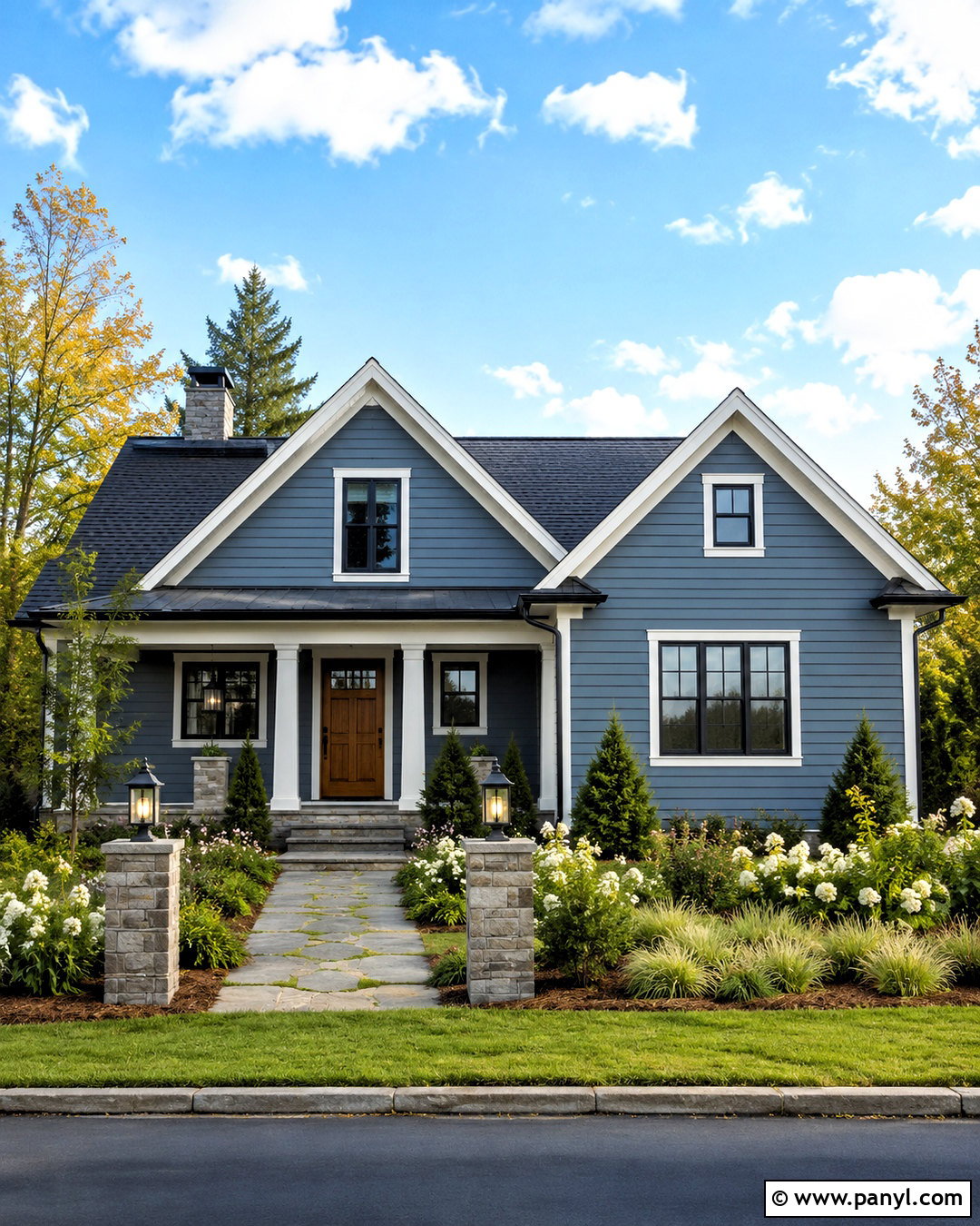 Smoky Blue House Exterior - 35 sw smoky blue ideas