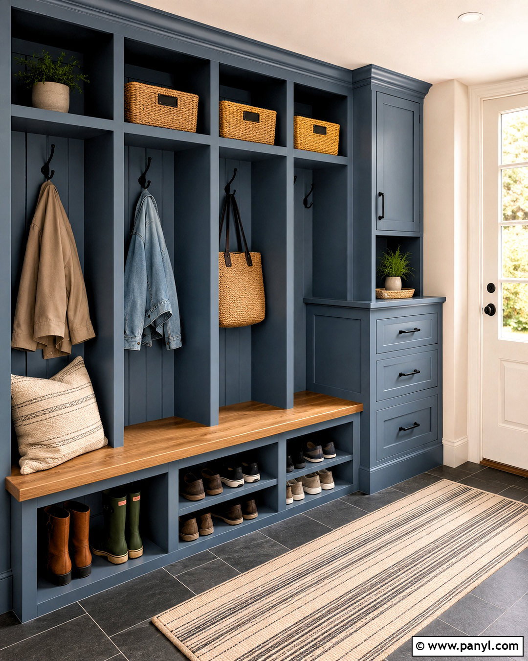 Smoky Blue Mudroom - 35 sw smoky blue ideas