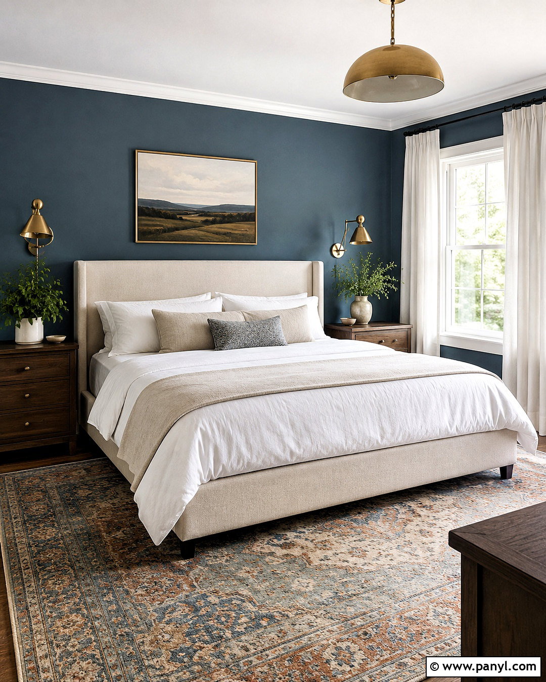Smoky Blue Primary Bedroom - 35 sw smoky blue ideas