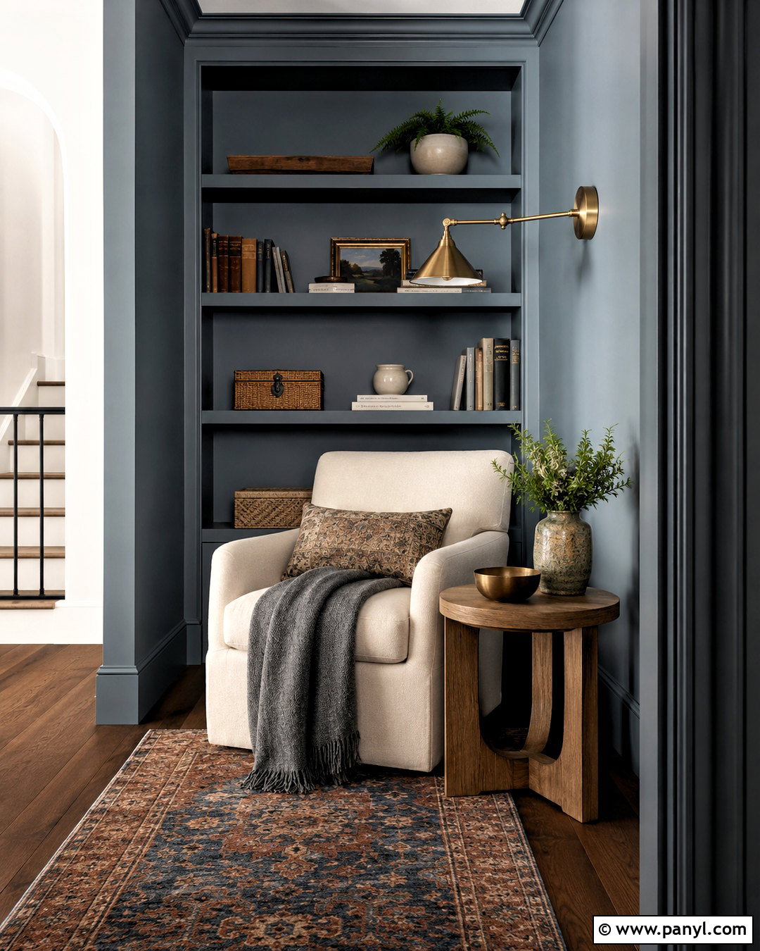 Smoky Blue Reading Nook - 35 sw smoky blue ideas