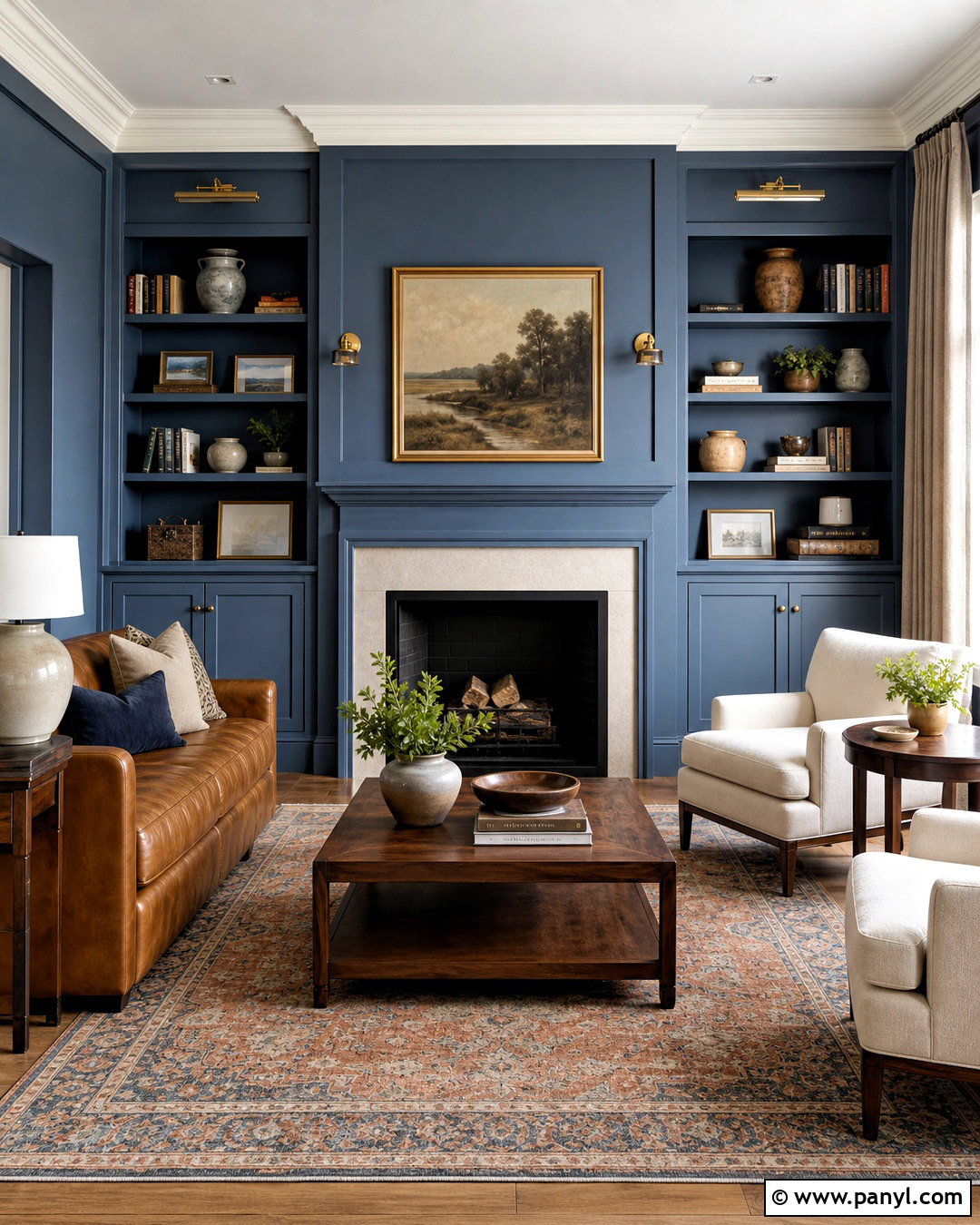 Smoky Blue SW 7604 Paint Color - 20 sw blue gray paint colors