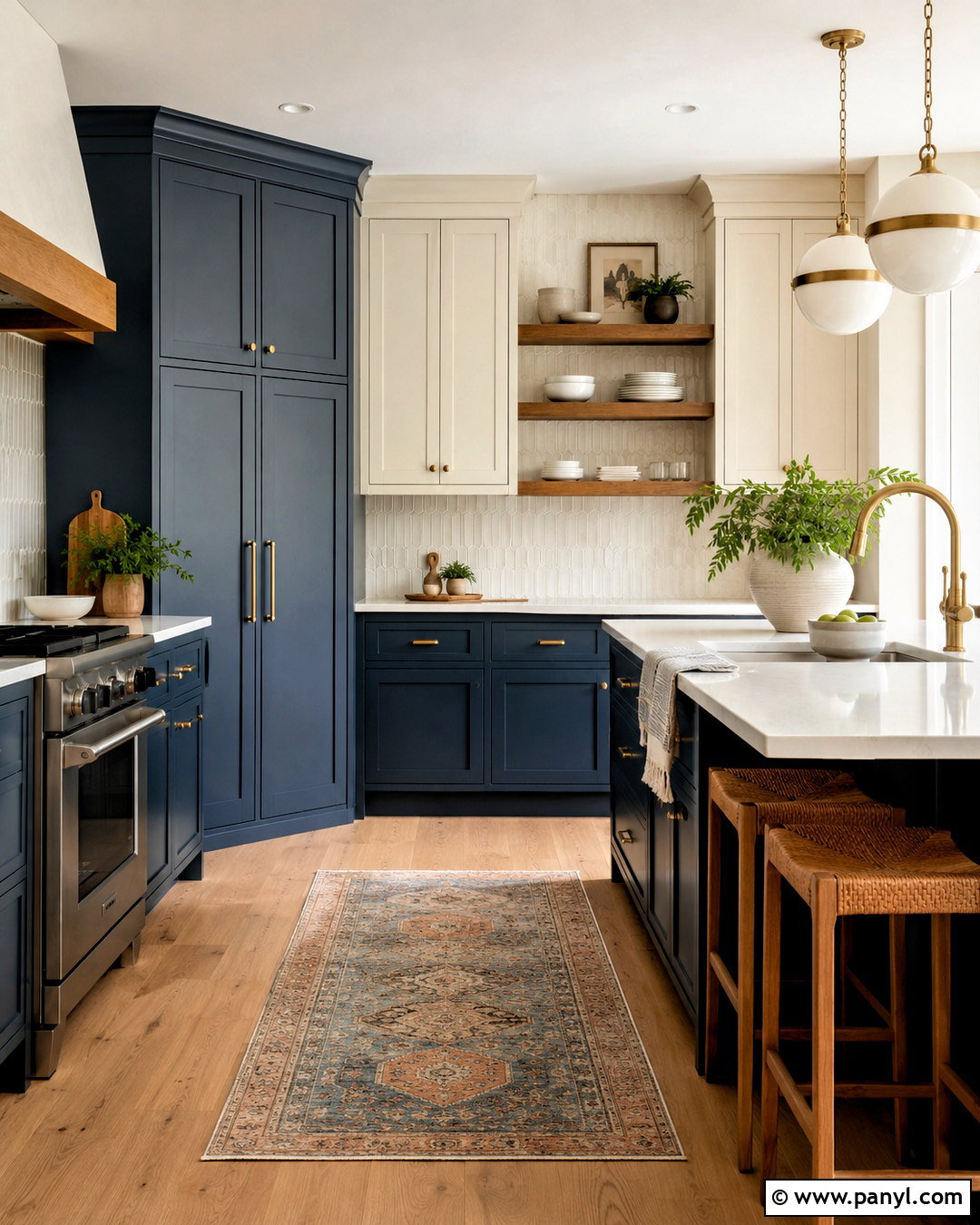 Smoky Blue Two Tone Kitchen - 35 sw smoky blue ideas