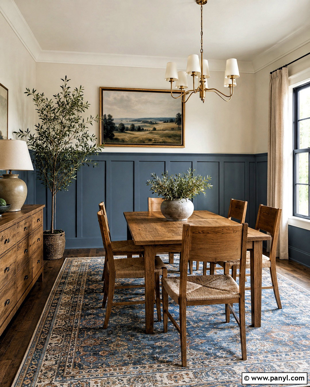Smoky Blue Wainscoting - 35 sw smoky blue ideas