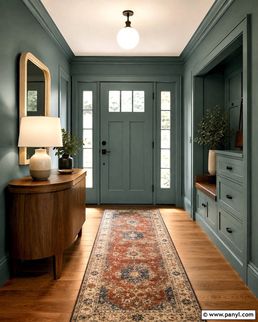Smoky Jade Paint Color - 20 modern paint colors