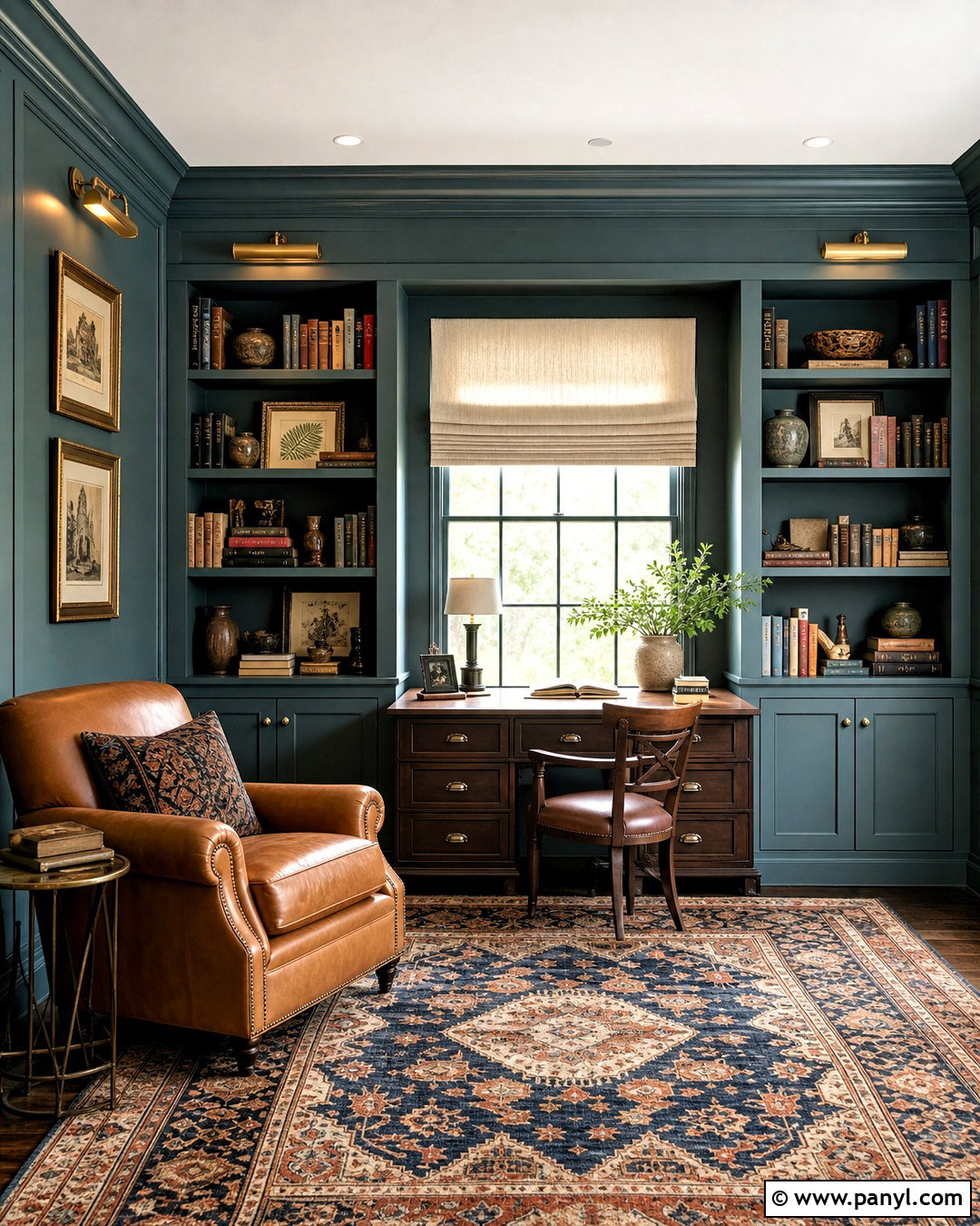 Smoky Jade Study Paint Colors - 20 inside house paint colors