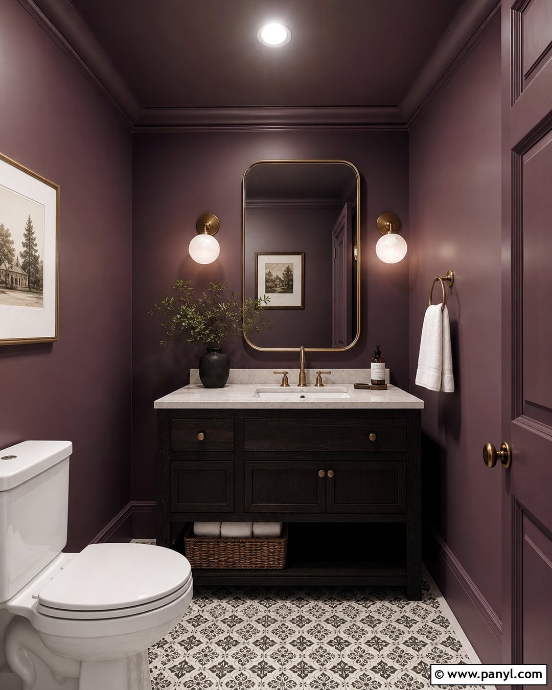Smoky Plum Wall Color - 25 2027 Wall Colors