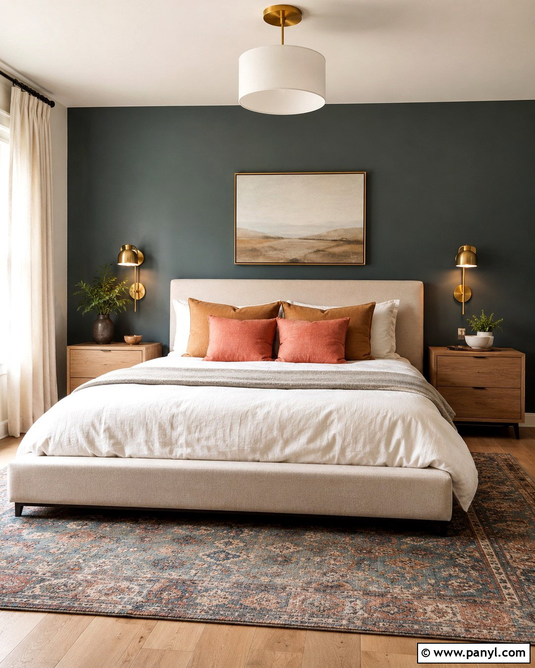 Smoky Teal Accent Wall - 20 Accent Wall Colors 2027