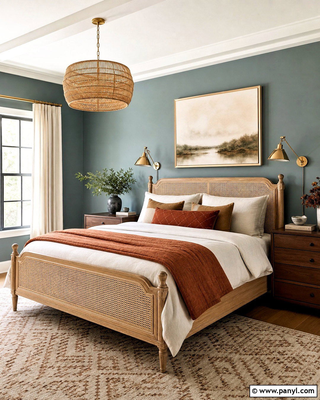 Smoky Teal Bedroom Paint Color - 20 cozy bedroom paint colors