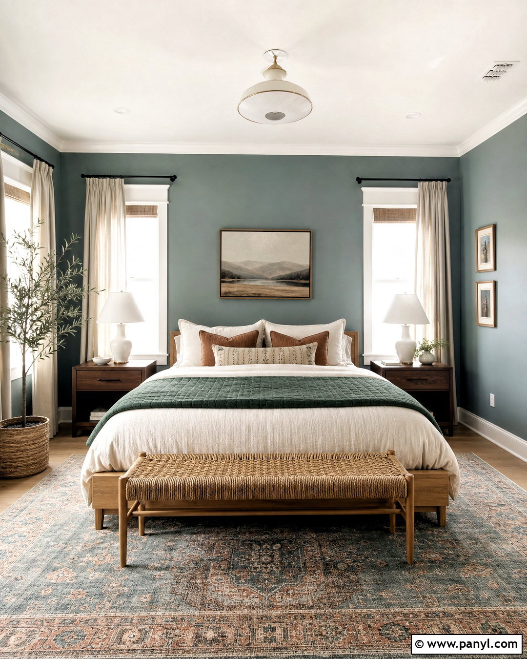 Smoky Teal Bedroom Paint - 20 bedroom paint colors