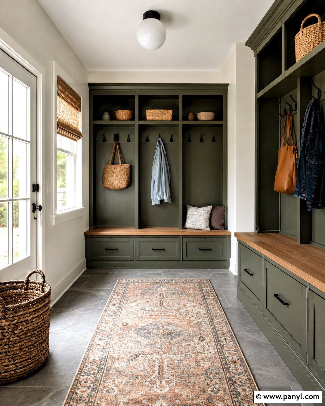 Snowbound Walls In A Mudroom - 35 snowbound sherwin williams walls