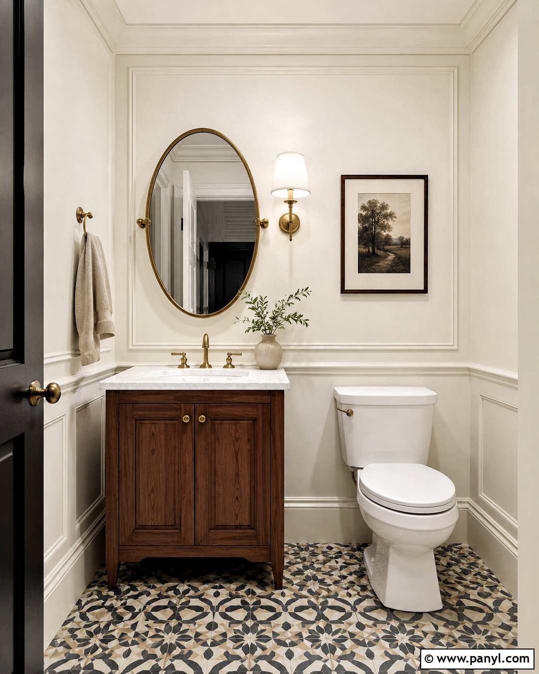 Snowbound Walls In A Powder Room - 35 snowbound sherwin williams walls