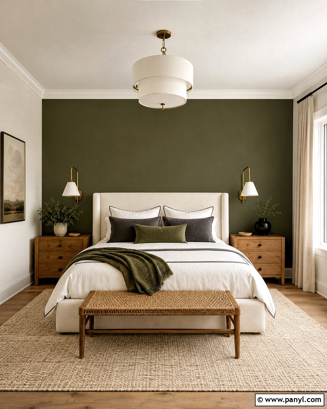 Snowbound Walls With A Painted Accent Wall - 35 snowbound sherwin williams walls