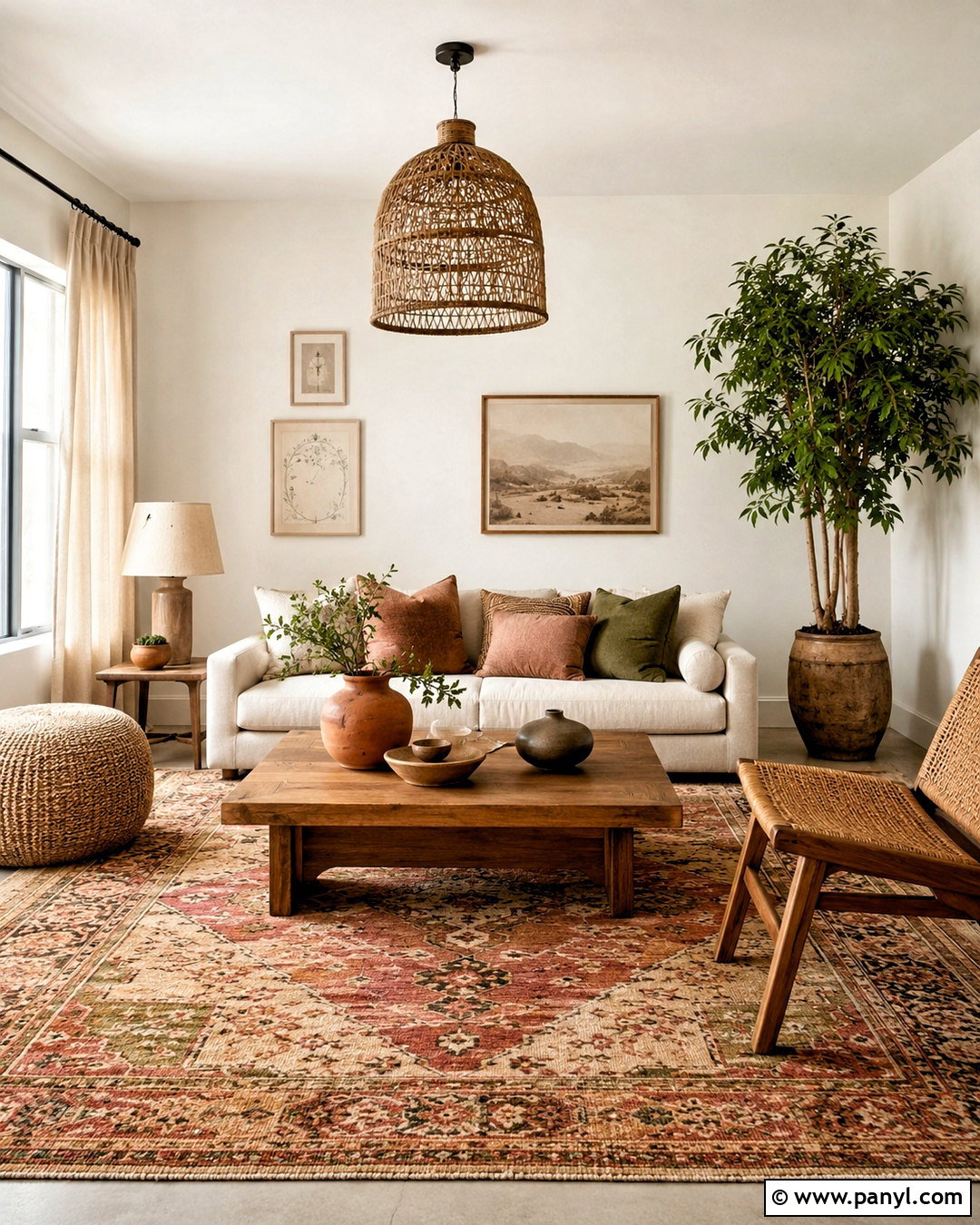 Snowbound Walls With Boho Decor - 35 snowbound sherwin williams walls