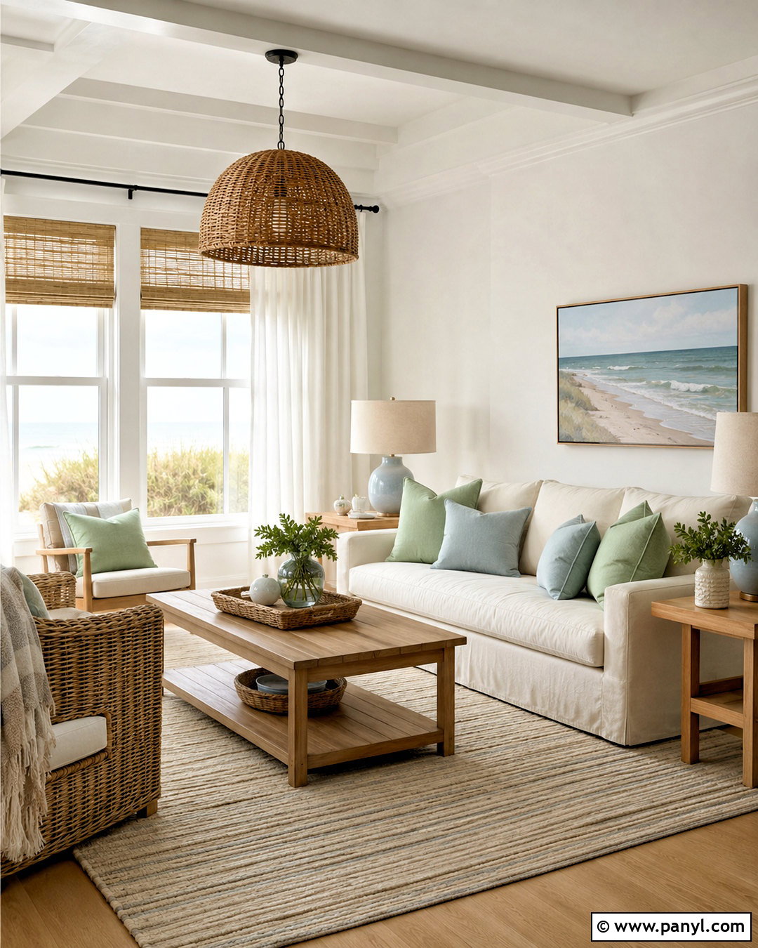 Snowbound Walls With Coastal Decor - 35 snowbound sherwin williams walls