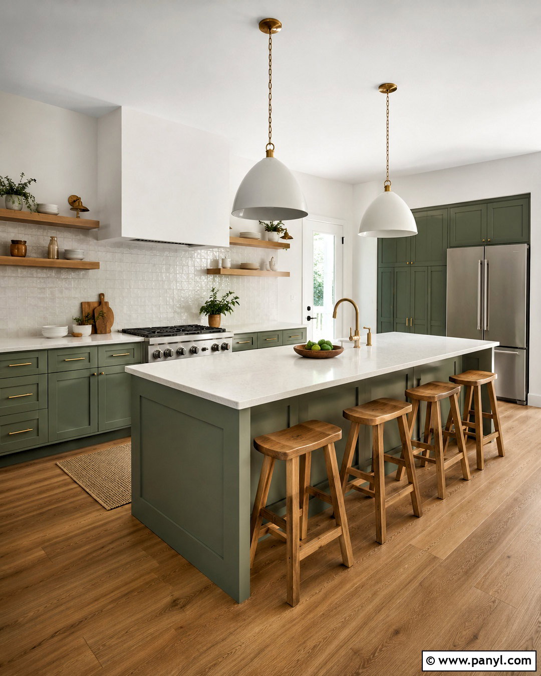 Snowbound Walls With Sage Green Cabinets - 35 snowbound sherwin williams walls