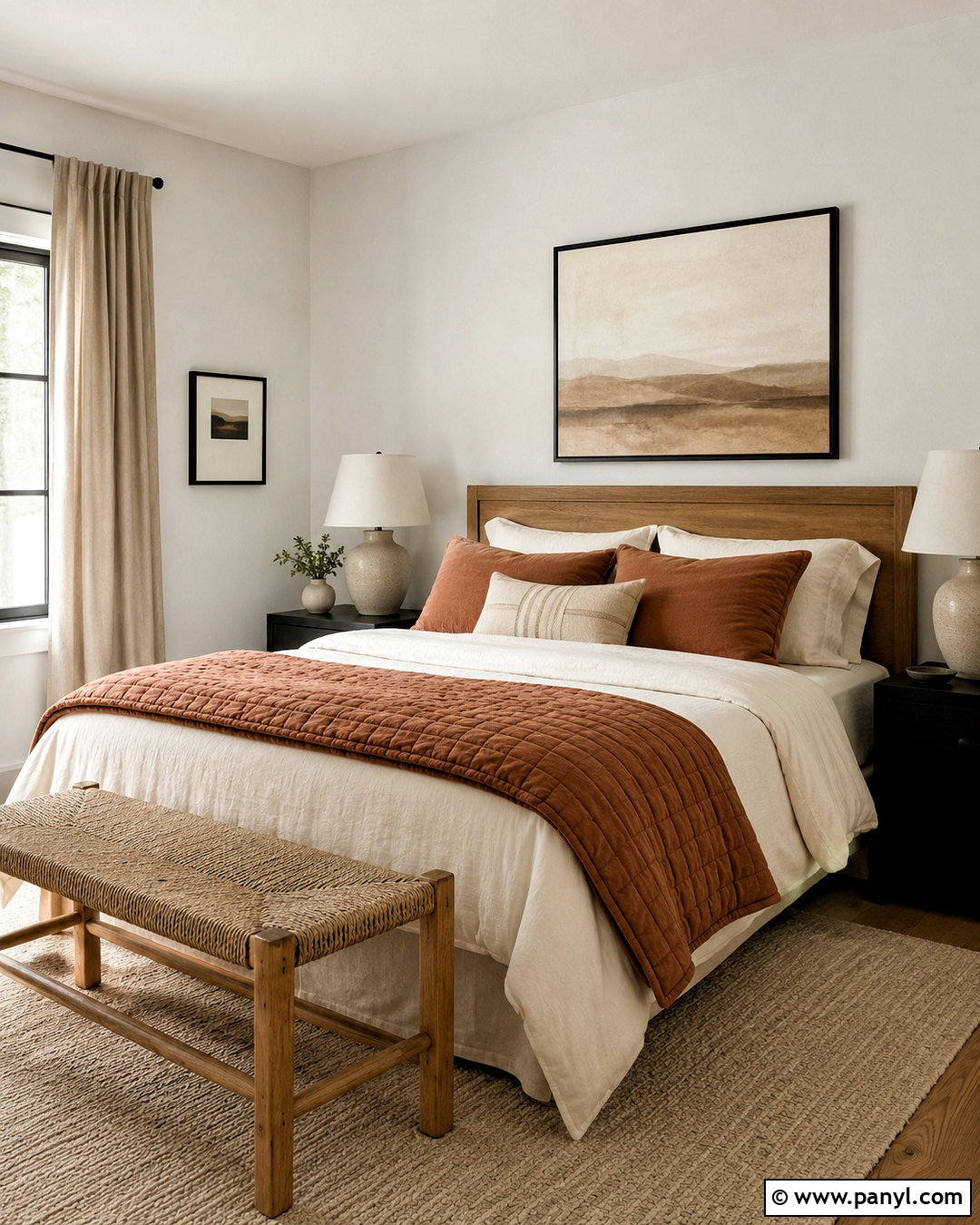 Snowbound Walls With Terracotta Decor - 35 snowbound sherwin williams walls