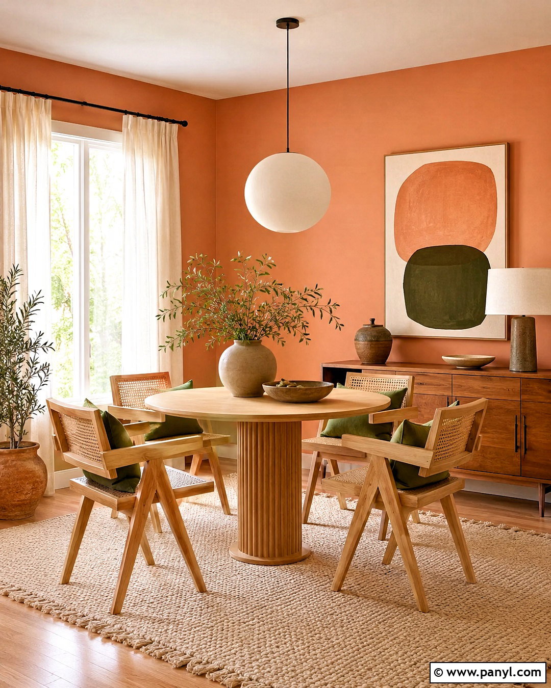 Soft Apricot Wall Color - 20 Wall Colors To Brighten A Room Ideas