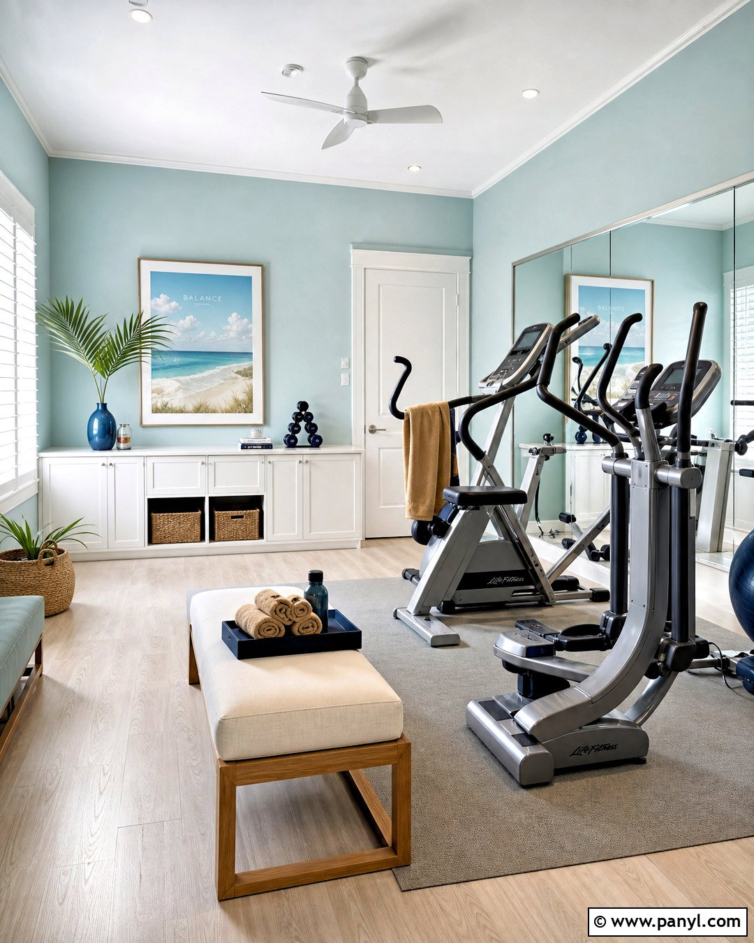 Soft Aqua Workout Room Paint - 20 workout room paint colors