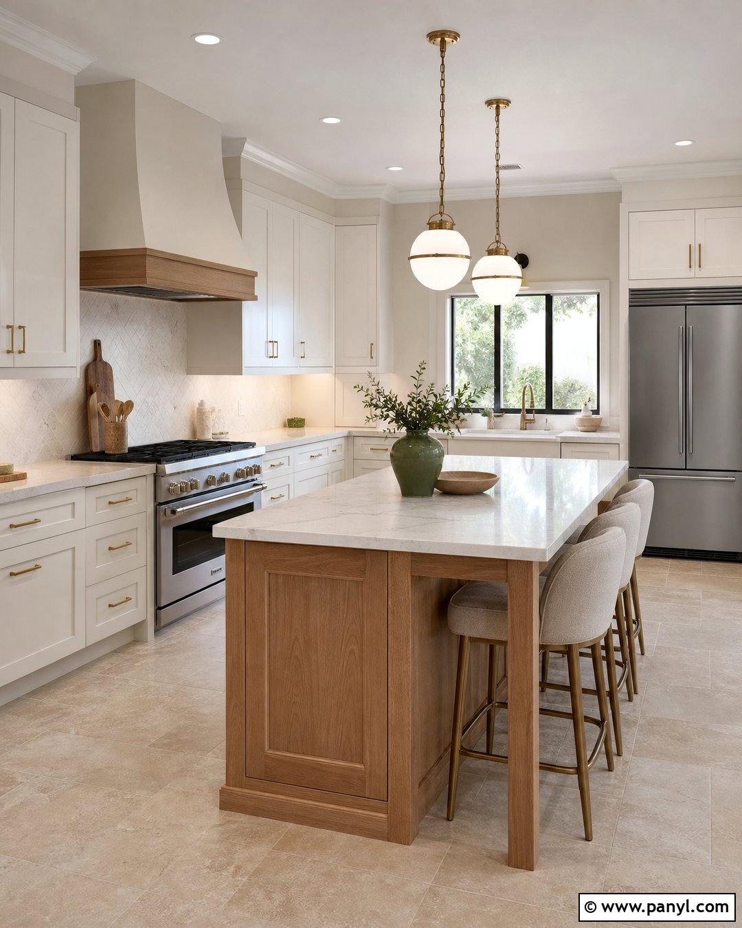 Soft Beige Kitchen Walls - 35 kitchen wall colours