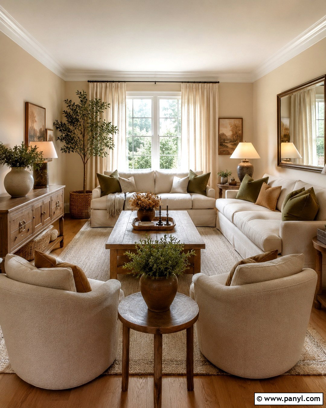 Soft Beige North-Facing Room - 20 Soft Beige Wall Color Ideas