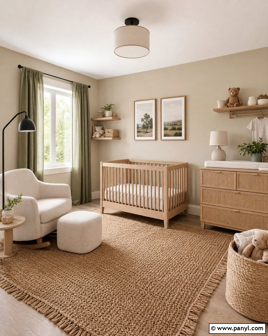 Soft Beige Nursery Walls - 30 Nursery Wall Color Ideas