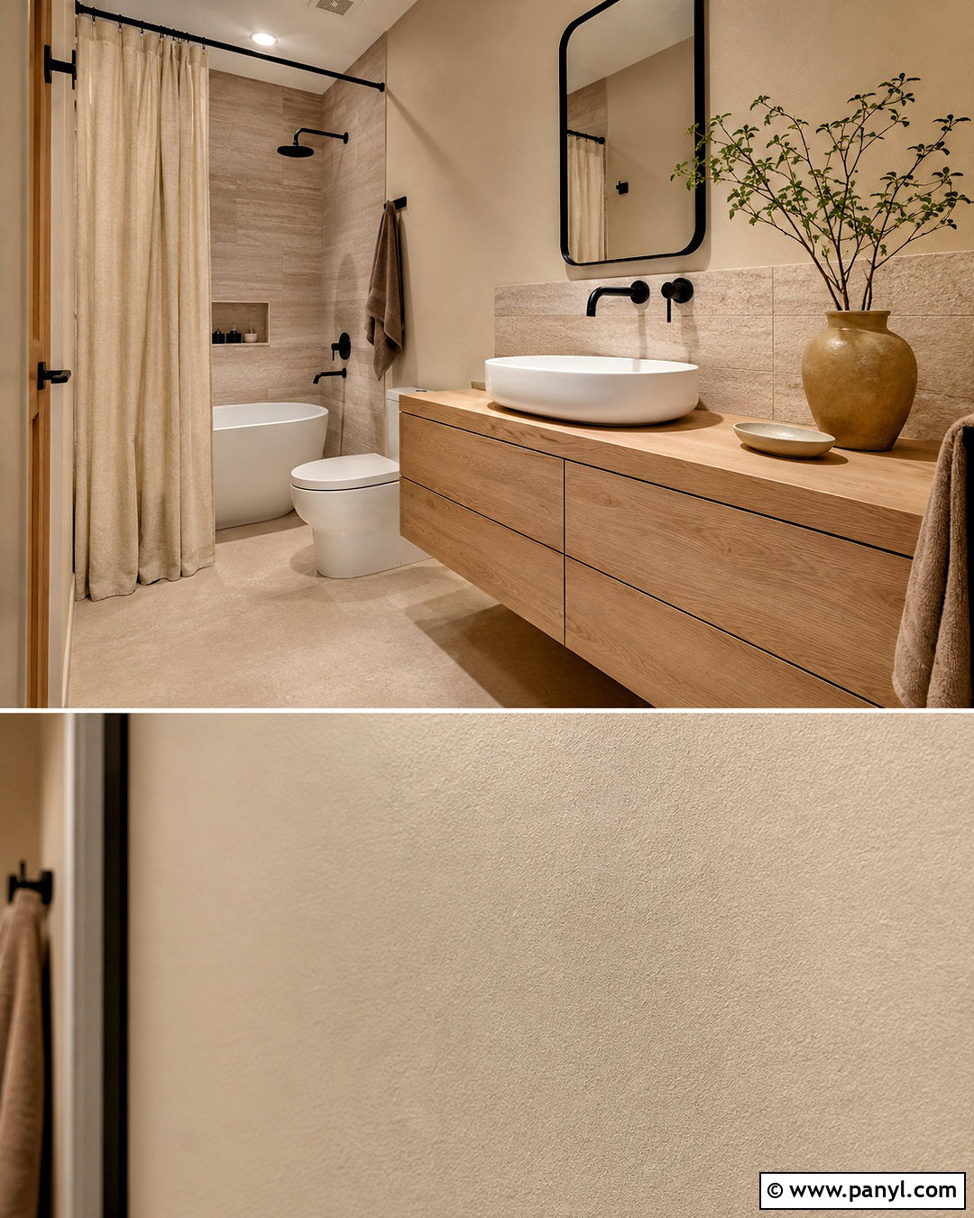Soft Beige Small Bathroom Walls - 35 small bathroom wall colors