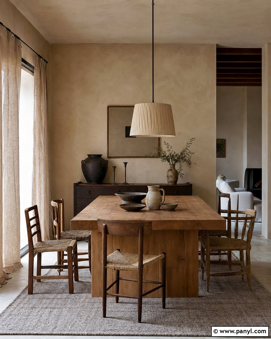 Soft Beige Wabi Sabi Walls - 25 Wabi Sabi Wall Color Ideas