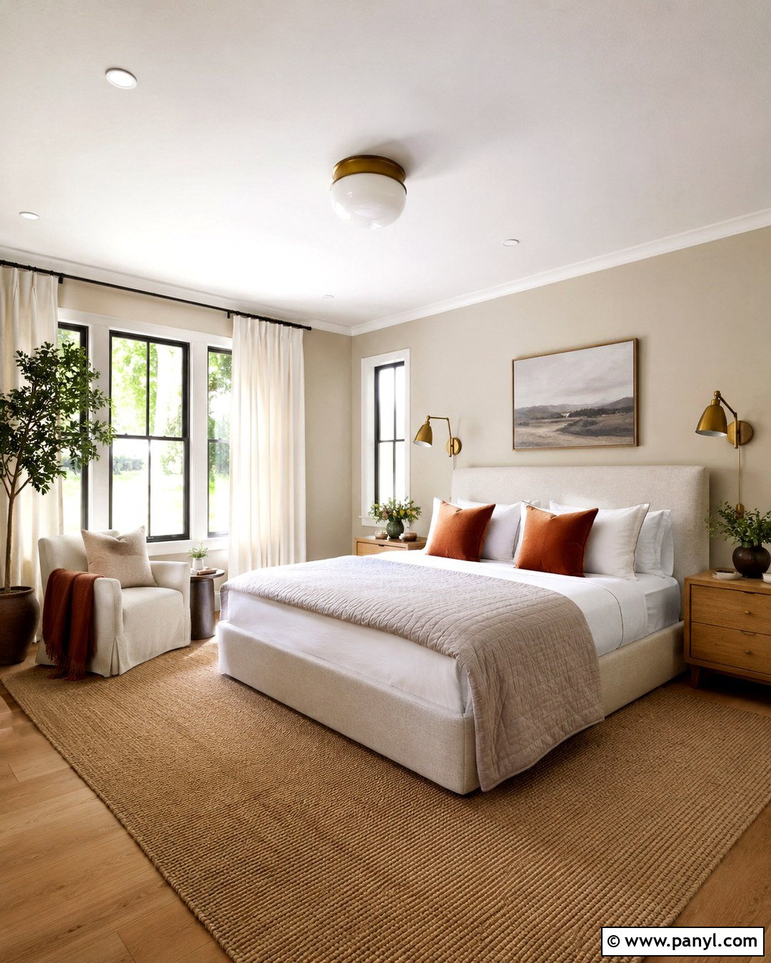 Soft Beige Walls With White Trim - 20 Neutral Wall Color With White Trim Ideas