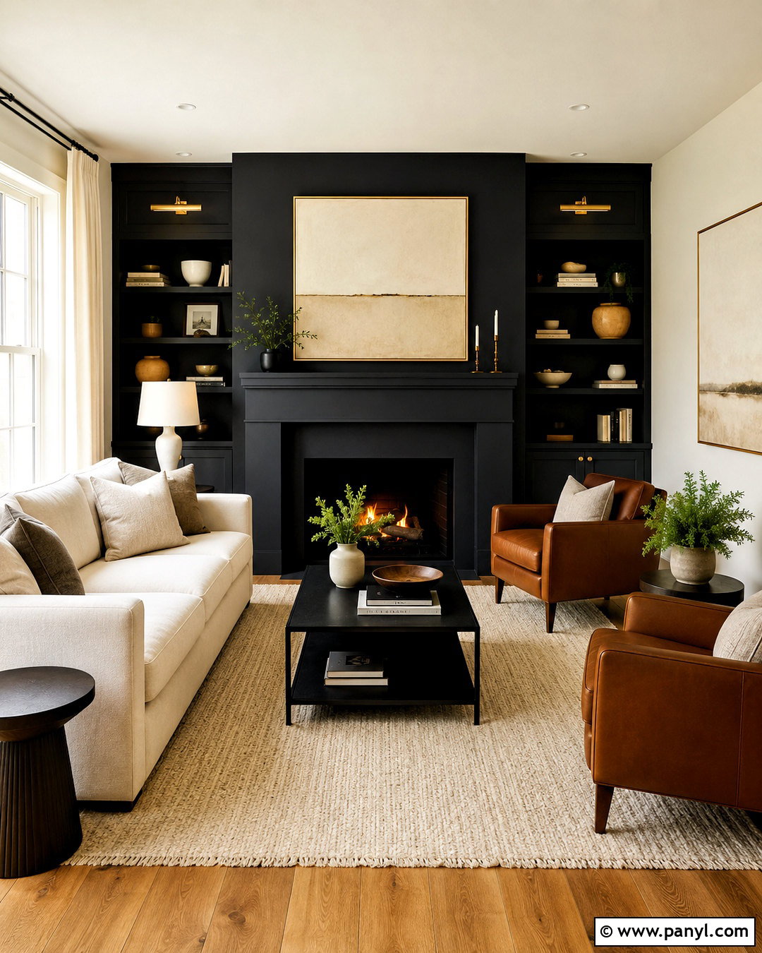 20 Living Room Accent Wall Paint Colors for a Bold Refresh