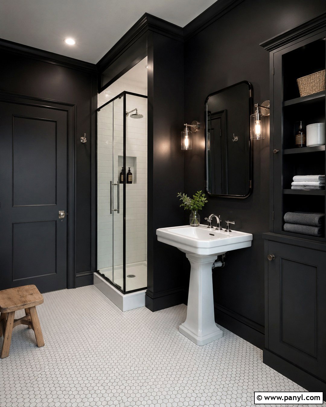 Soft Black All Over Wall Color - 20 All Over Wall Color Ideas