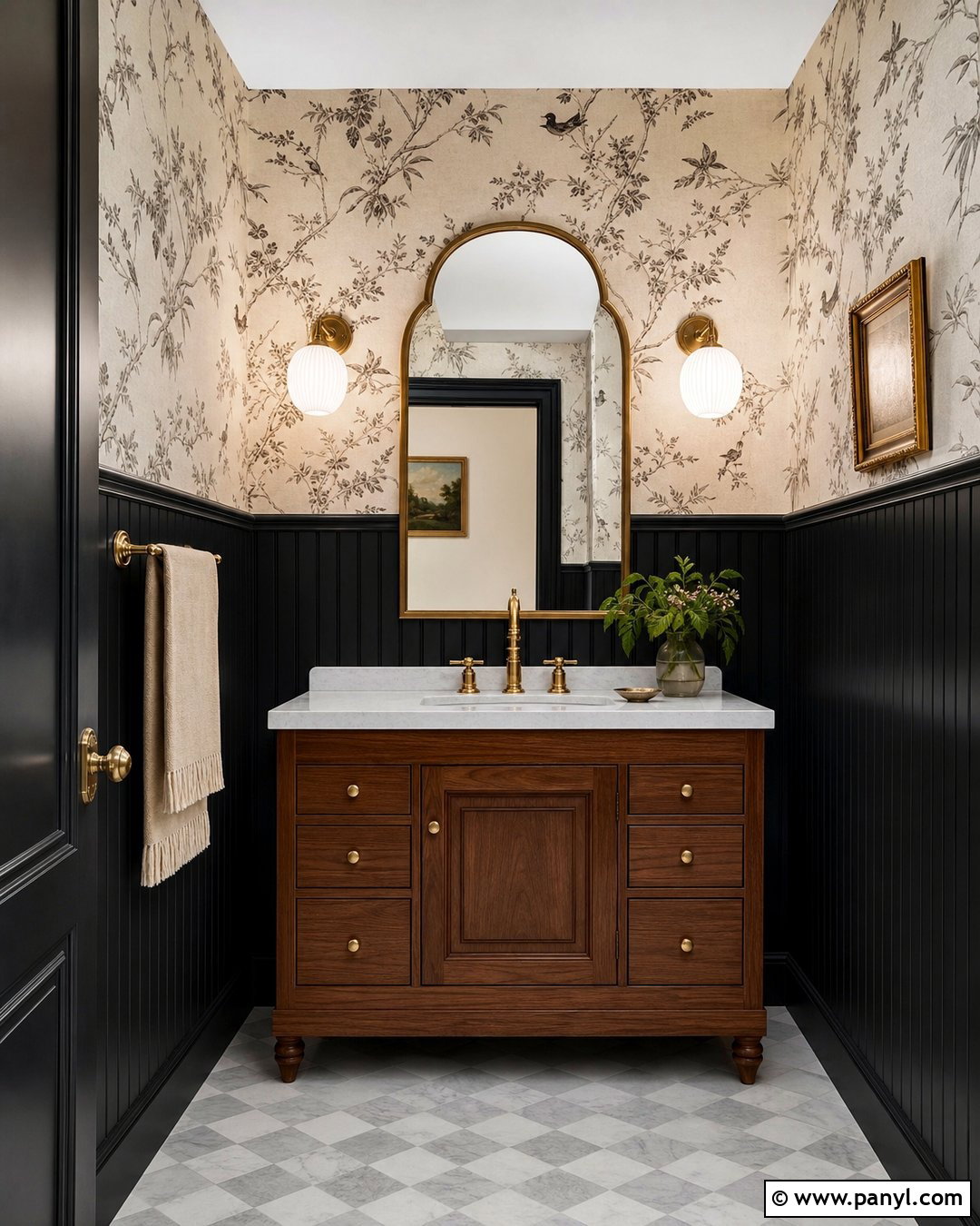 Soft Black Beadboard - 20 Beadboard Wall Paint Colors