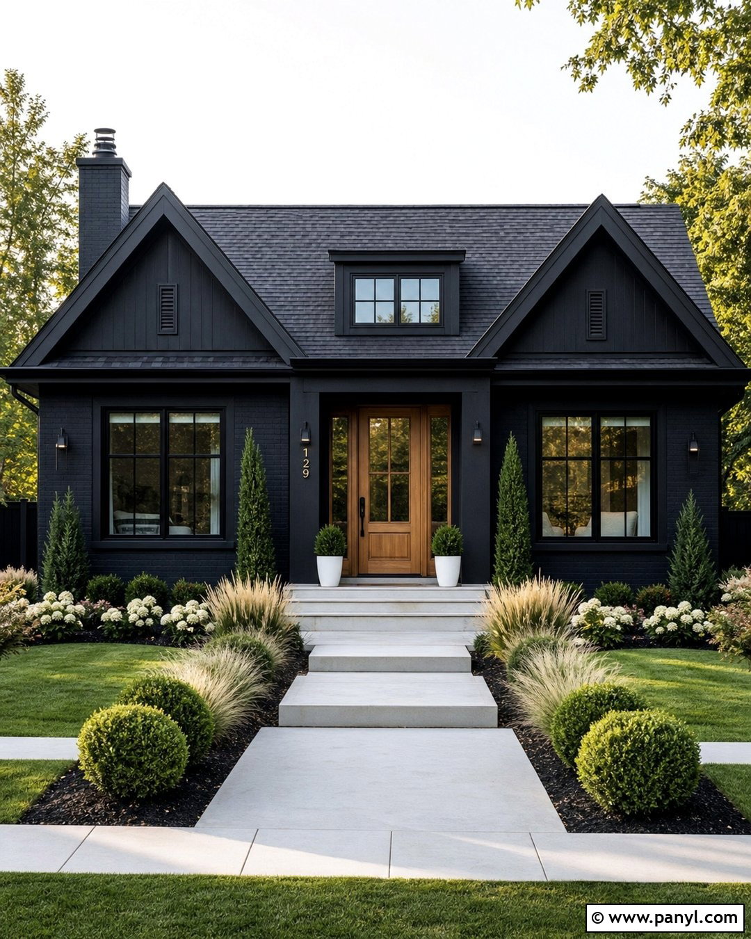 Soft Black Exterior Wall Paint - 35 exterior wall paint ideas