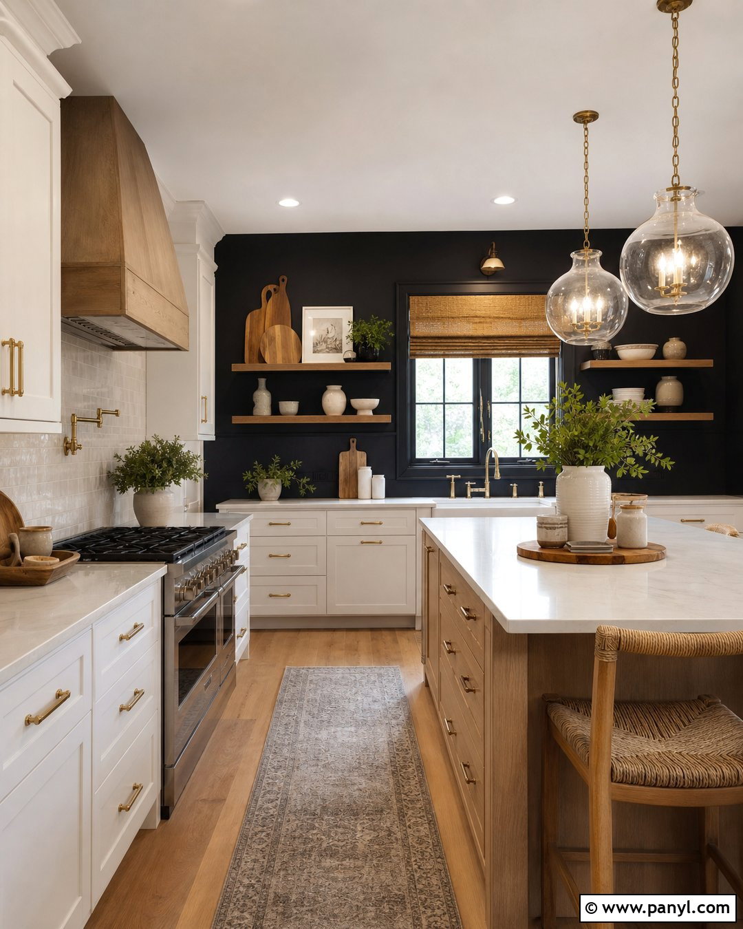 Soft Black Farmhouse Kitchen Walls - 30 Farmhouse Kitchen Wall Colors